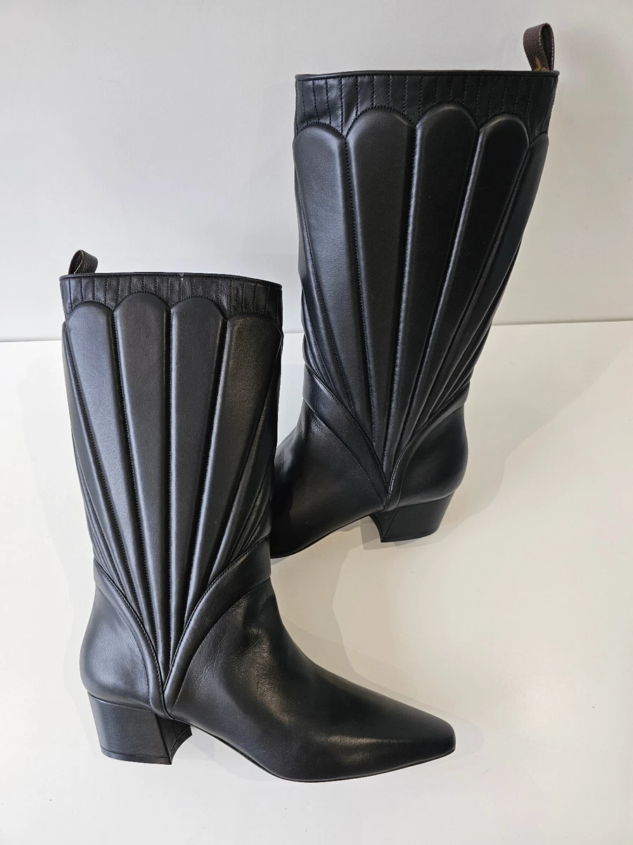 louis vuitton monogram knee high boots