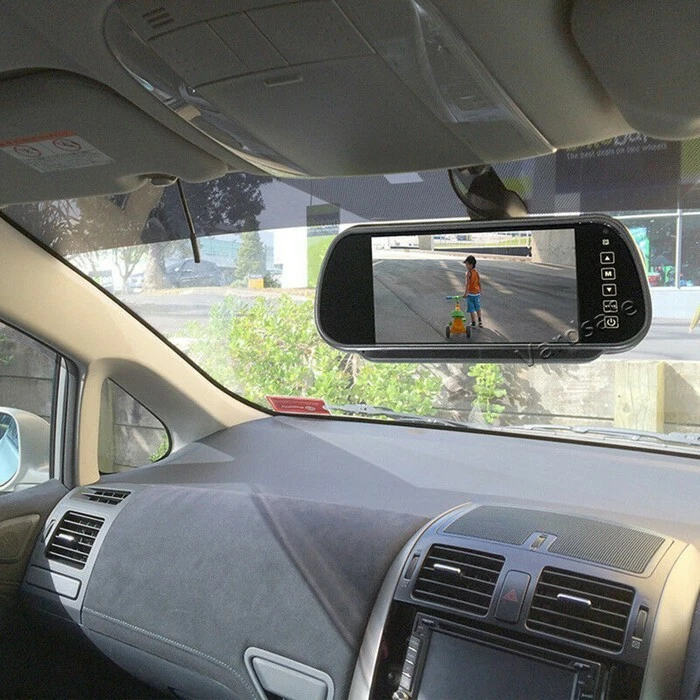 Backup Reverse Dual Camera &7'' Rear View Monitor for Fiat Ducato/ Peugeot Boxer - Image 3 of 4