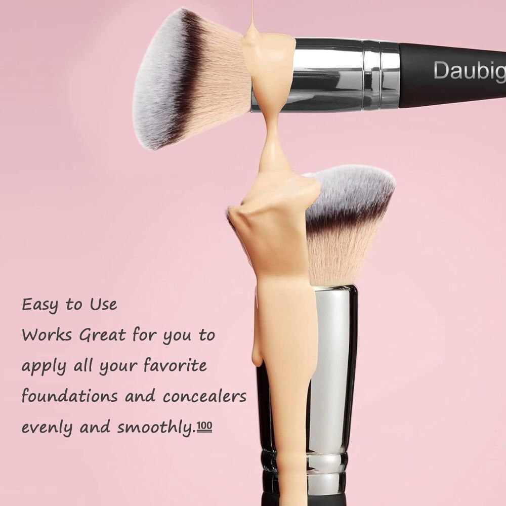 Flawless Makeup Brushes Oblique Concealer Brush for Liquid Cream Powder