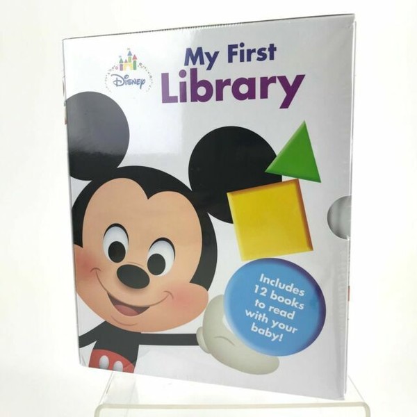 Disney My First Library Set of 12 Books to Read With Your Baby ABC 123