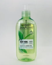 Garnier SkinActive Deep Pore Facial Cleanser With Green Tea, 6.7 fl. oz.
