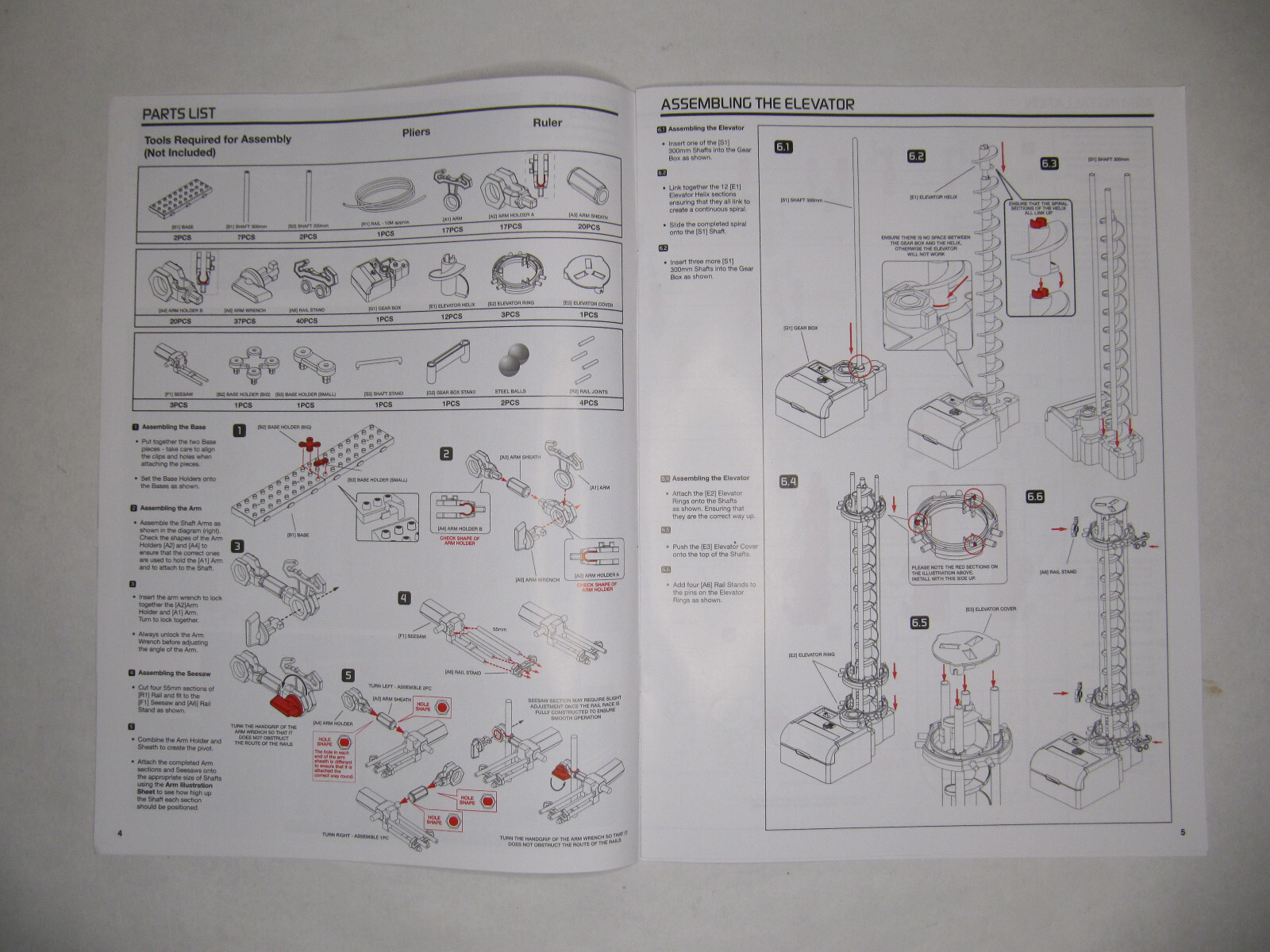 Glow in the Dark Rail Race Marble Run eBay