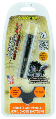Carlsons 70135 fits Benelli/Beretta Long Beard 20 Gauge Turkey Ported .568 Black