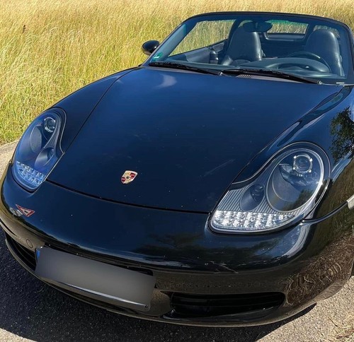 Scheinwerfer für Porsche 911 996 Bj. 97-05 schwarz Led-Blinker Led-Standlicht - Bild 3 von 6