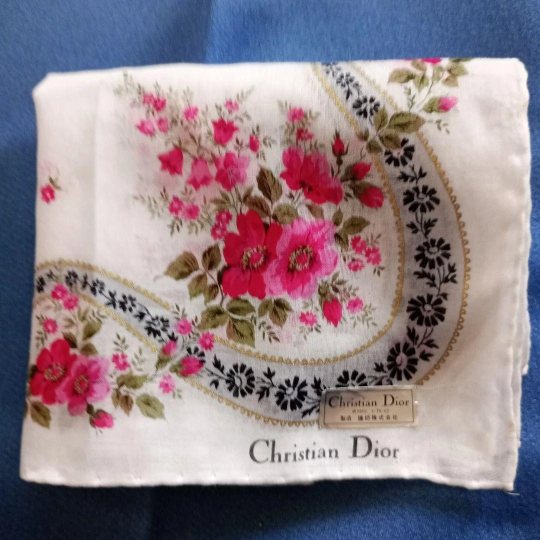 Mouchoir Christian Dior coton 45 cm 17