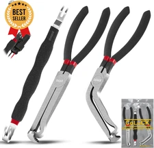 Electrical Disconnect Pliers Set 60° Connector Separator Removal Tool Automotive
