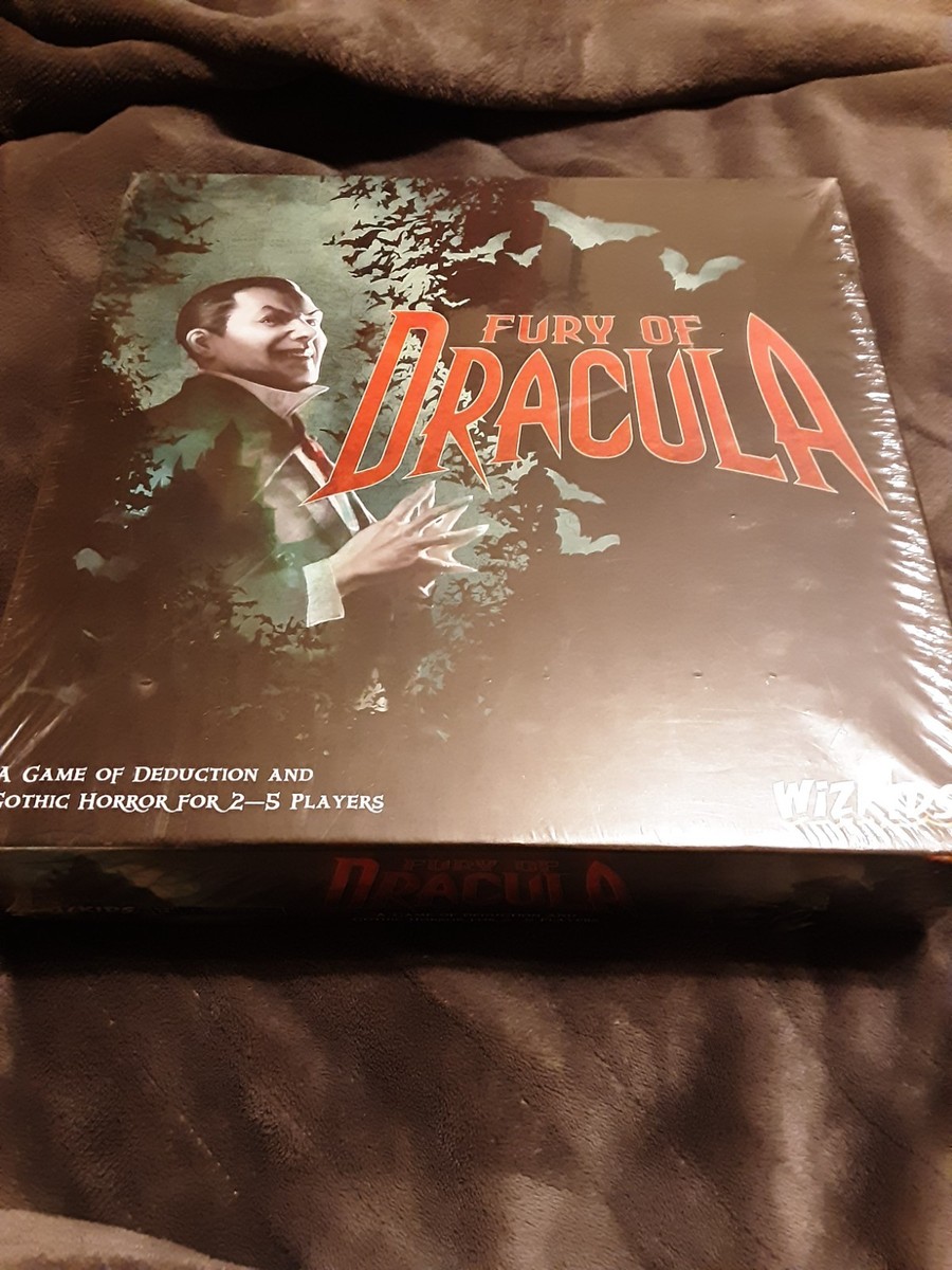 Fury of Dracula ボードゲーム 美品 WizKids Fury of Dracula 4th Edition Board Game - 73459 for
