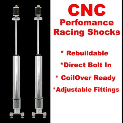 Performance Racing Front Nitrogen Gas Shocks 1960-1970 Ford Mercury Falcon Comet