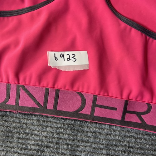 Under Armour Sports Bra Large L Pink Gym Yoga Running - Picture 5 of 5