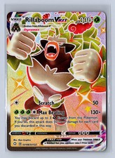 Pokemon Shining Fates Shiny Vault Rillaboom VMAX 2021 #SV106/SV122