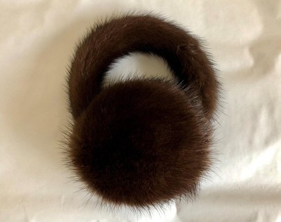 Surell Luxury Earmuffs - Super Soft Fur - Mink