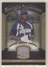 2014 Upper Deck Goodwin Champions Memorabilia Micker Adolfo Zapata #M-MZ 9b4