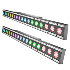 18LED RGBW Wall Washer Light 18X10W DMX Strobe Stage Light Bar for Xmas Party