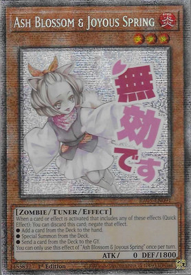 Yu-Gi-Oh Ash Blossom Joyous Spring Starlight Rare RA05-EN091 1st Ed NM