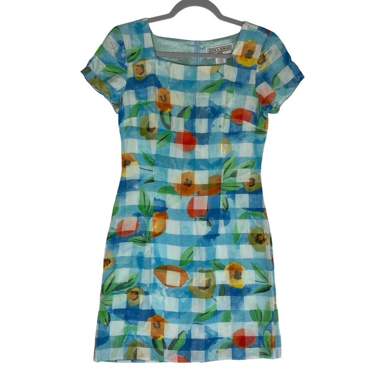 green emerald velvet dress Jessica Howard Womens Dress,Blue Multi, 4P at Amazon Women's Clothing store