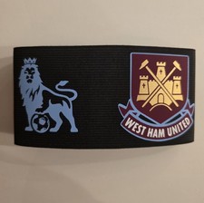 FASCIA CAPITANO WEST HAM FANS RETRÒ FOOTBALL ARMBAND ULTRAS  