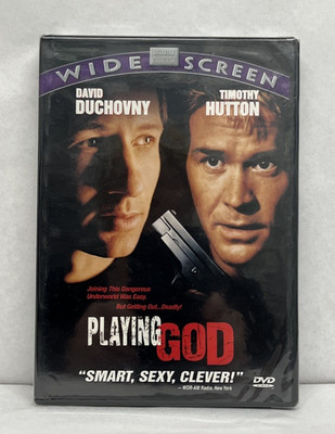 Playing God (DVD, 1997, OOP) David Duchovny, Timothy Hutton, Angelina Jolie