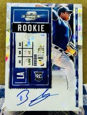 2020 Brusdar Graterol Contenders Optic Autograph Cracked Ice 08/23