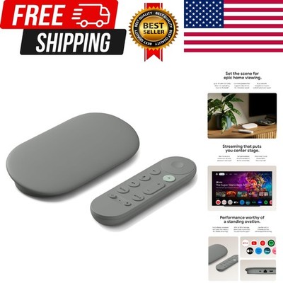 TV Streamer 4K - Fast Streaming Entertainment on Your TV with Voice Search Re...