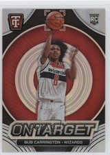 2024-25 Panini Totally Certified On Target Mirror Bub Carrington #11 12z3
