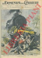 BELTRAME A. - Investita carrozza ad un passaggio a livello.