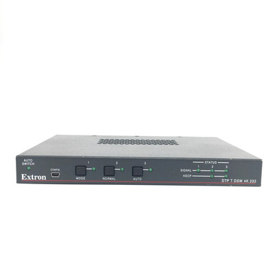 Extron DTP T DSW 4K 233 - 3 Input HDMI DP VGA Auto Switcher Transmitter 70m