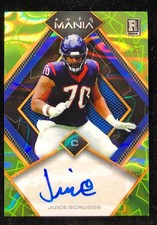2023 Wild Card Auto Mania Juice Scruggs AMSQ-A Auto RC  #d 2/7