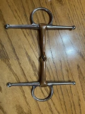 Full Cheek Snaffle Bit Copper 5.5”