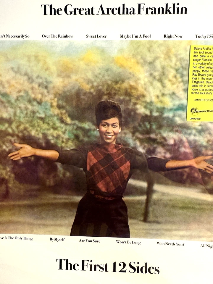 The Great Aretha Franklin: The First 12 Sides (Numbered Edition) Vinyl LP NEW - Image 2 of 4