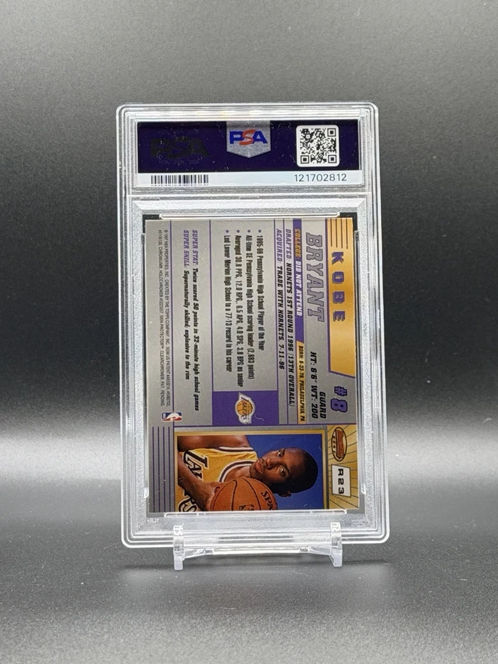 1996-97 年 Bowman's Best #R23 科比布莱恩特 RC PSA 9 — 第 2/2 张图片