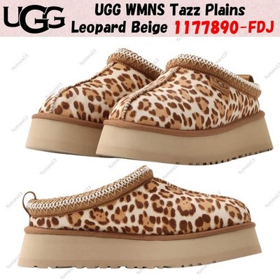 UGG WMNS Tazz Plains Leopard Beige 1177890-FDJ Women's Size