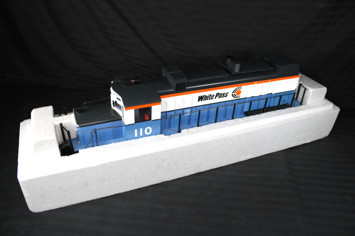 LGB 2055 White Pass Diesel Locomotive - Blue for sale online | eBay