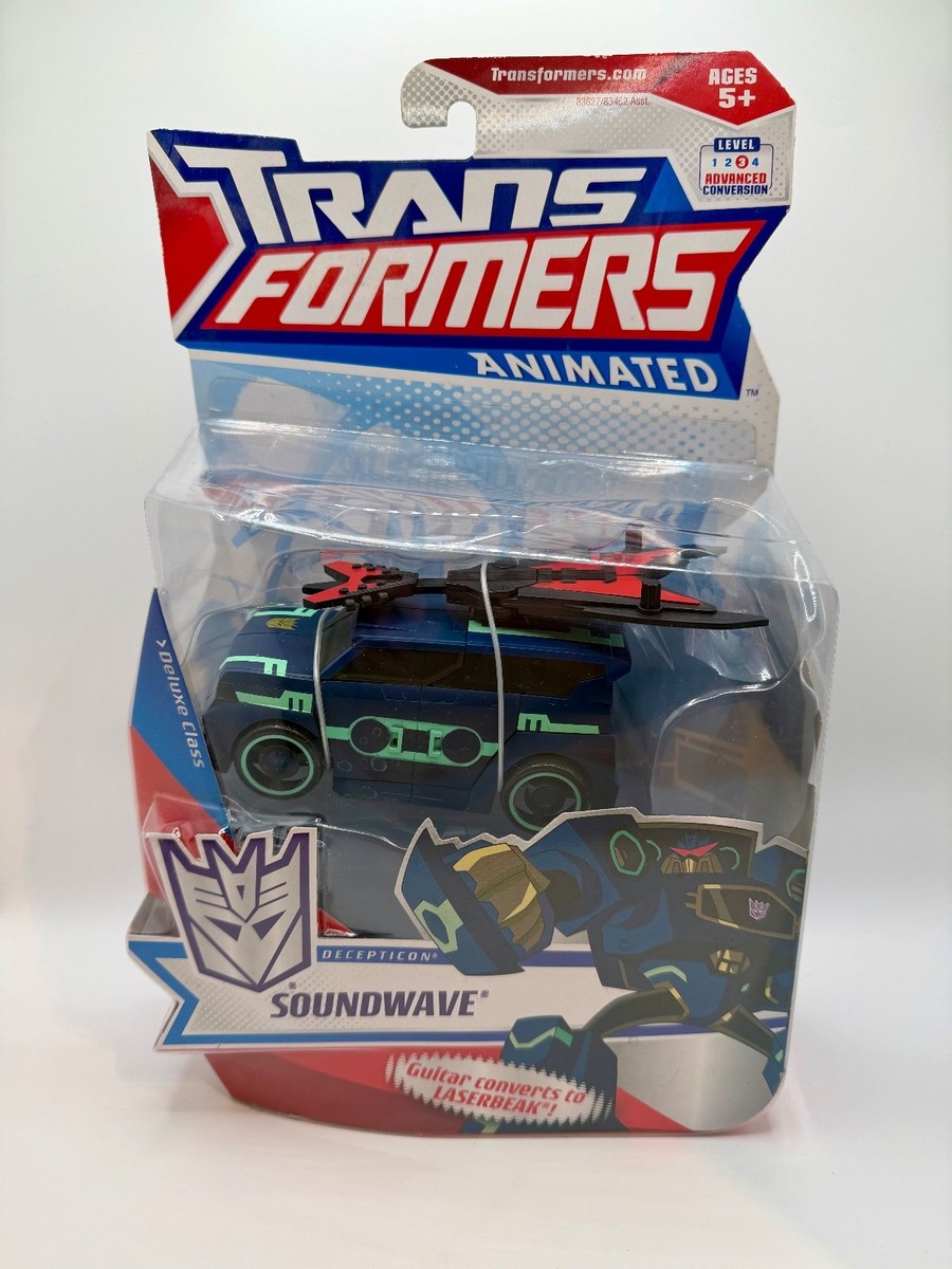 Hasbro Transformers Animated Deluxe Soundwave Action Figure for