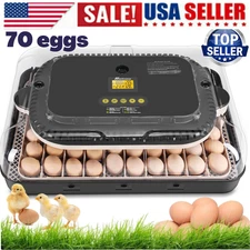 12/18/24/48/56/70 Egg Incubators for Hatching Eggs with Automatic Egg Turning✨