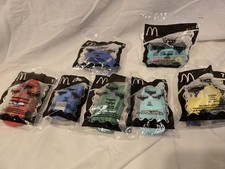Disney Pixar Cars 2006 McDonald's Happy Meal Lot Of 7 Toys 2 Sealed 