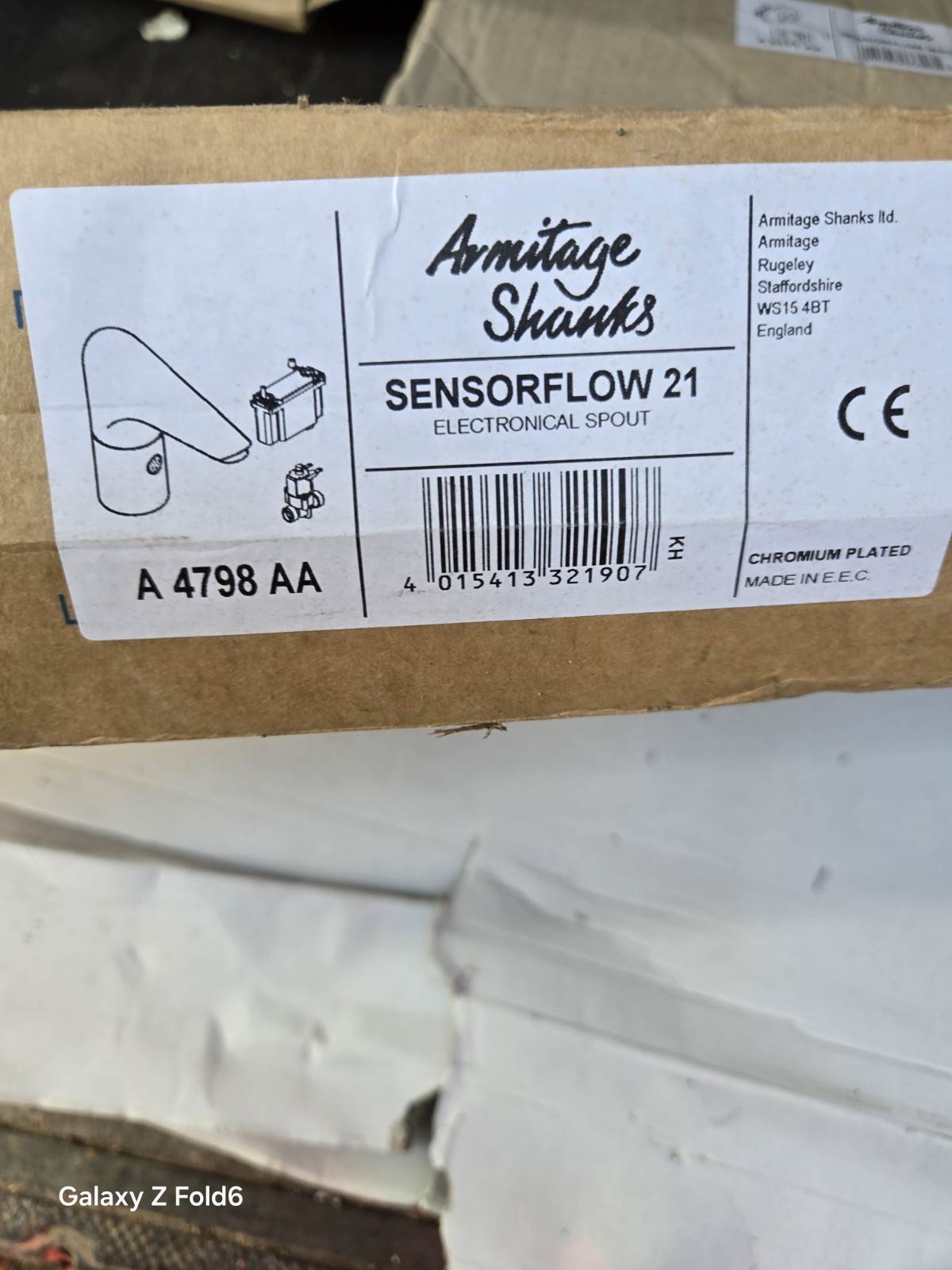 Armitron Armitage Shanks Sensorflow 21