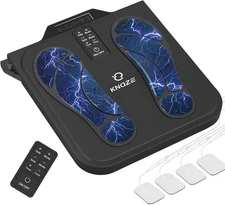 Foot Massager for Neuropathy, Rechargeable TENS EMS Foot Nerve Circulation Stimu