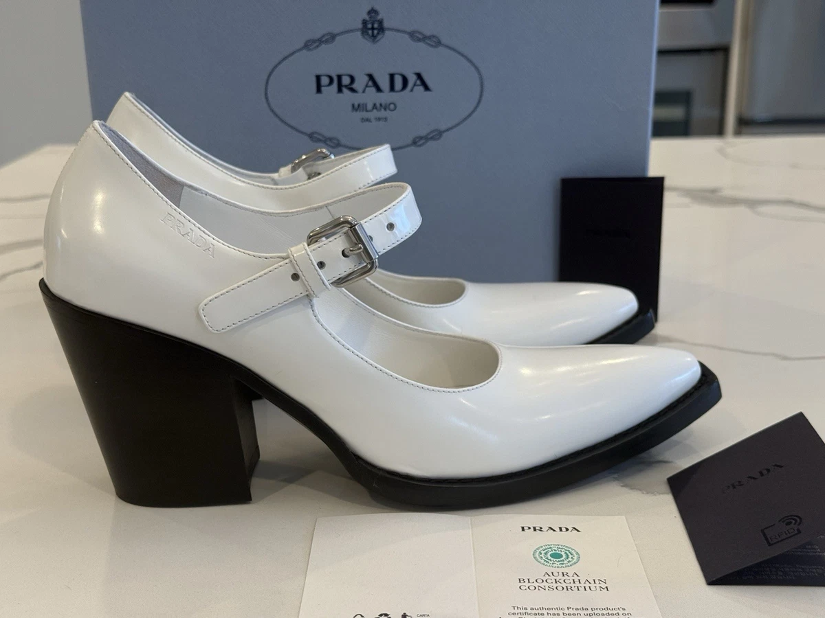 PRADA White Heels for Women for sale | eBay