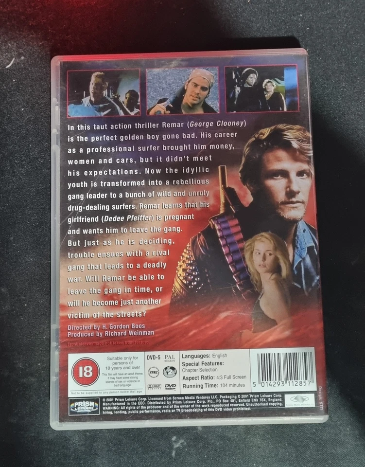 Red Surf DVD Action Adventure 2002, George Clooney, Harvey Keitel - Image 2 of 3