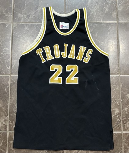 Vintage Trojans Basketball Jersey #22 Men Size L - 第 1/5 張圖片