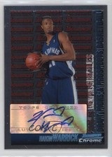 2005-06 Bowman Draft Chrome /250 Hakim Warrick #158 Auto 0rd2