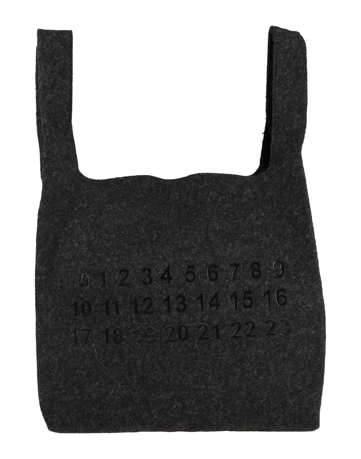 MM6 Maison Margiela - Women - Flannel Shopper bag - Black 233790₽