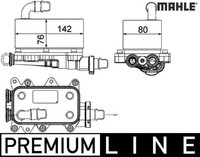 Mahle CLC18000P ÖLküHler FüR Automatikgetriebe FüR BMW