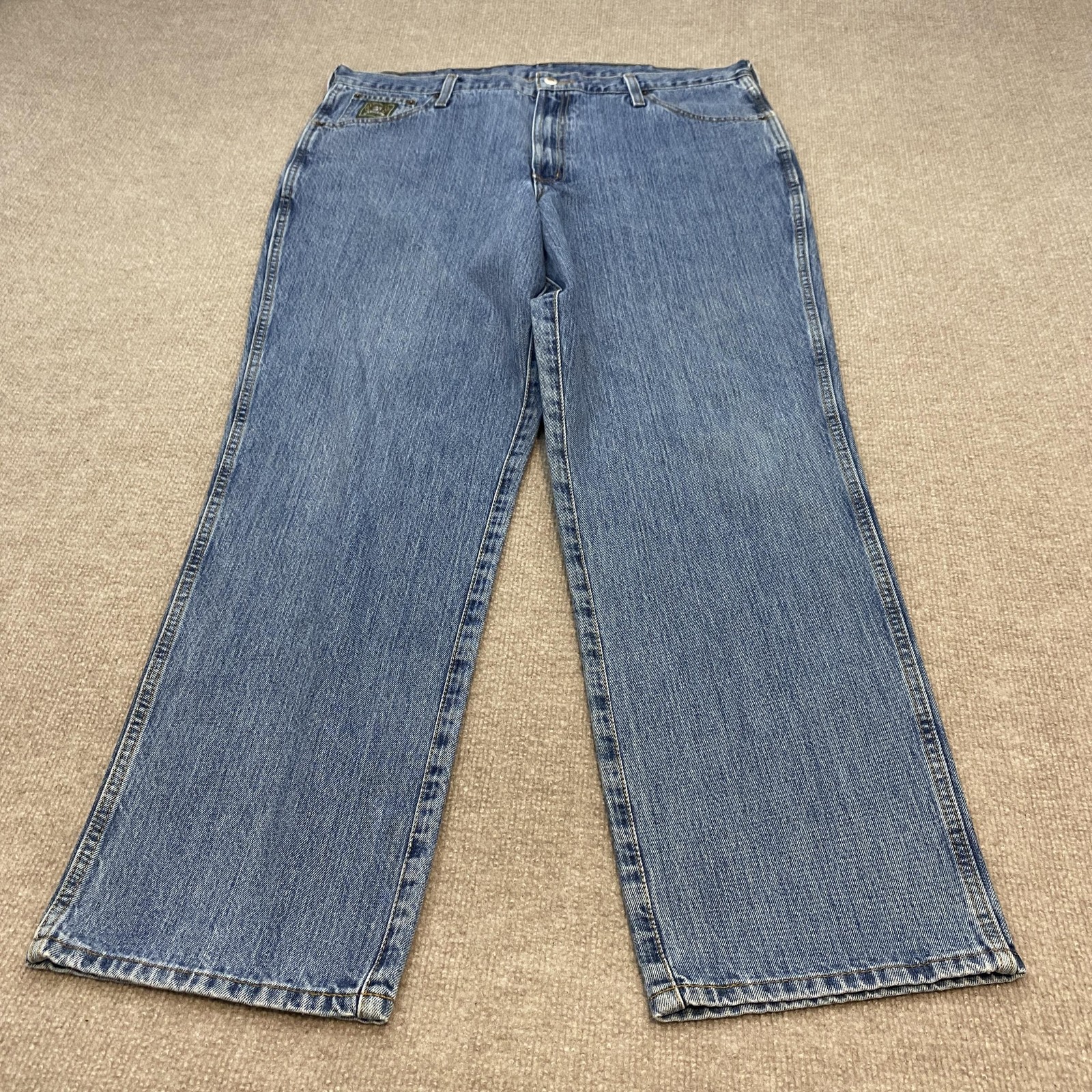 Cinch Jeans Mens Medium Wash Blue Relaxed Straight 38x32 Denim MB90530001