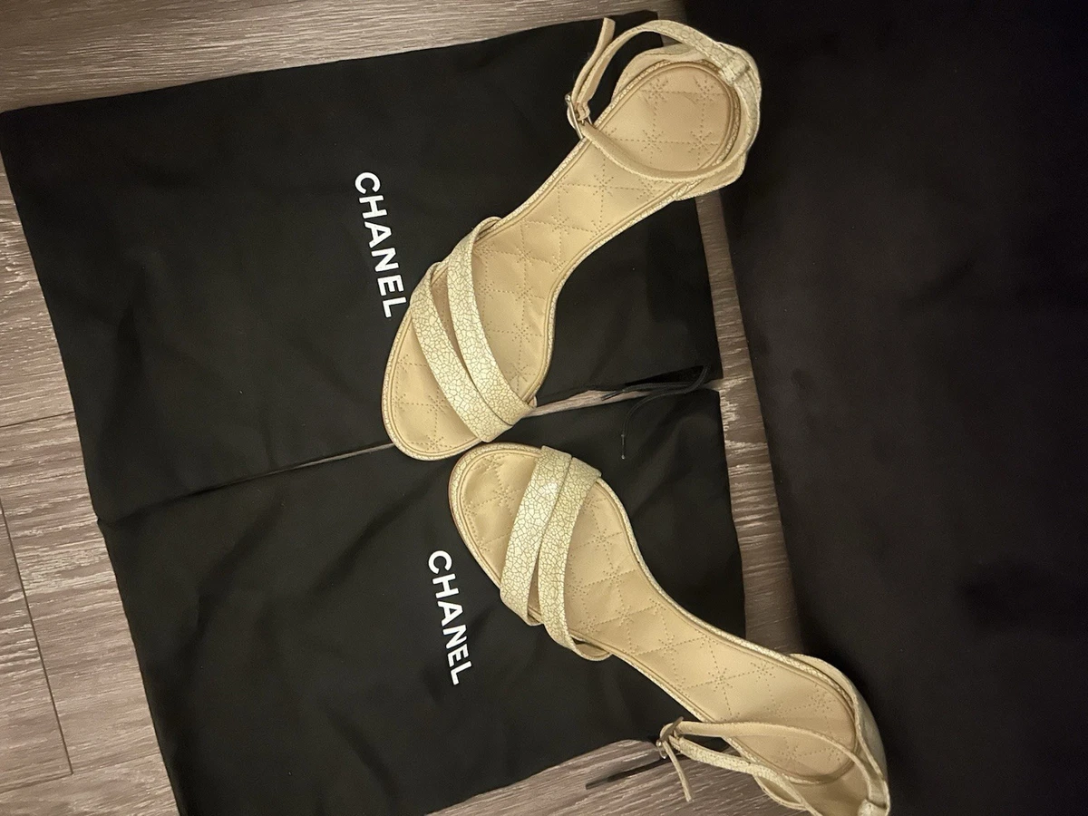 CHANEL Strappy Sandals for Women for sale | eBay