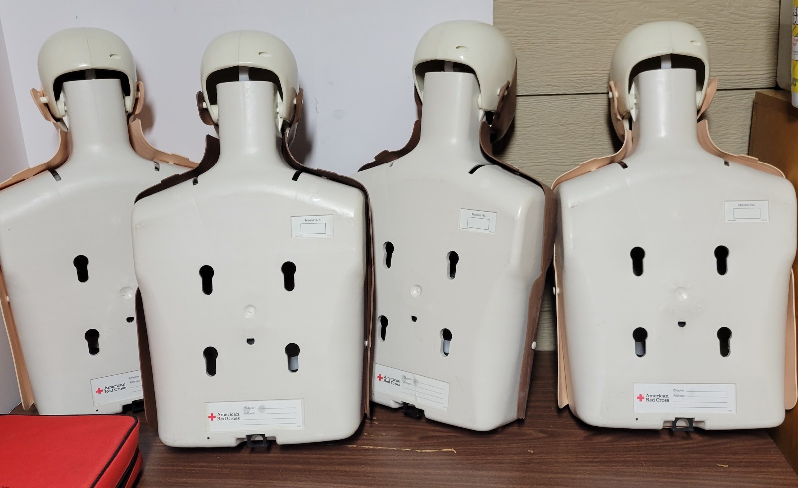 4x  Laerdal Little Anne CPR Adult Training Manikins / AED (QCPR Upgradeable)