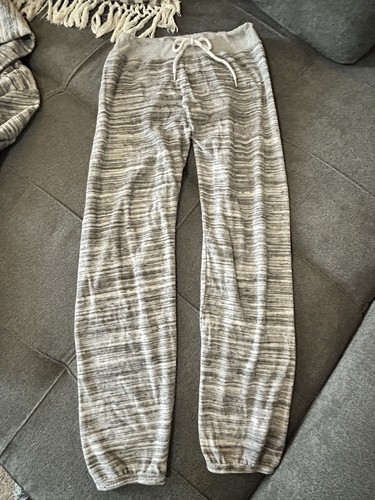 MONROW* Hoodie Jogger Set XS/Small Jacke/Hose Velour Waffelstrick Anthropologie - Bild 7 von 11