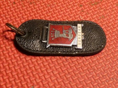 SUNBEAM ROOTES PARIS VINTAGE SCHLÜSSELANHÄNGER SAMMLERSTÜCK KEYFOB SCHLÜSSEL SELTEN