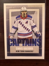 2022-23 Topps NHL Album Sticker #565 Chris Kreider - New York Rangers
