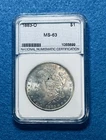 1883-O $1 Morgan Silver Dollar Light Toning Around Rim